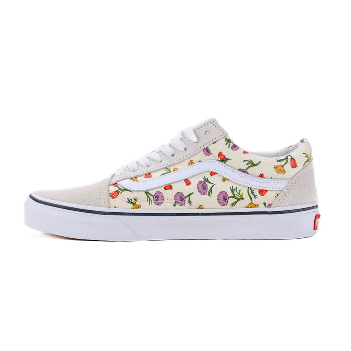 Old Skool - Poppy Floral Cream