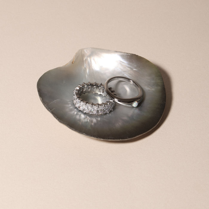 Silver Opal Ring