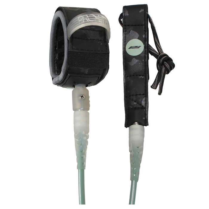 ProLite 6'0" Comp Double Swivel Leash 5.5mm, Moss Green-03
