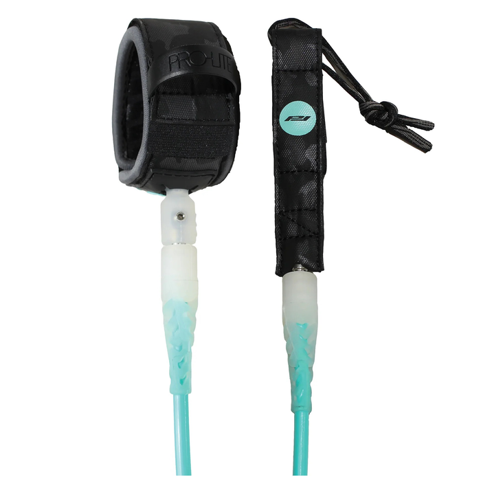 ProLite 7'0" Freesurf Dbl Swivel Leash-7mm, Teal-03