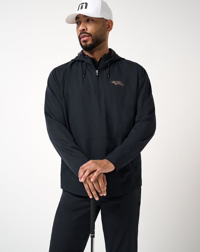 St Andrews Sevens Highland Hooded Quarter Zip