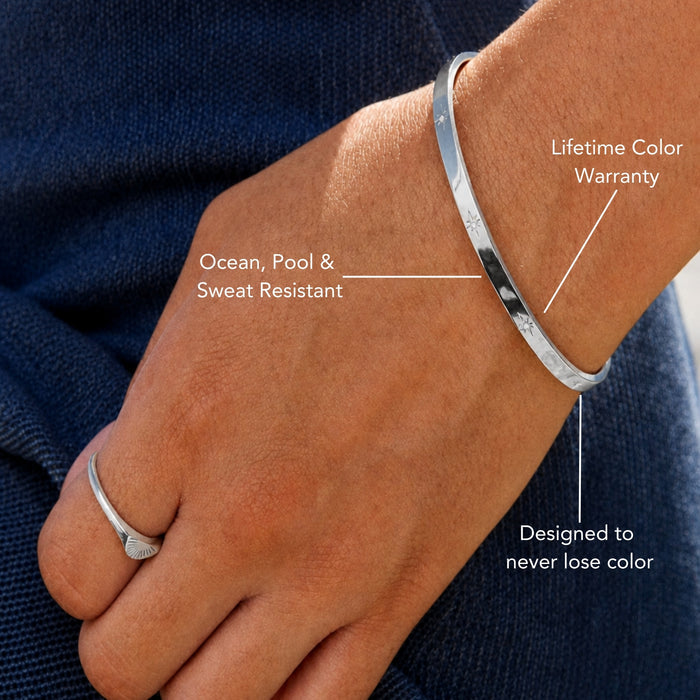 Silver Starlight Cuff