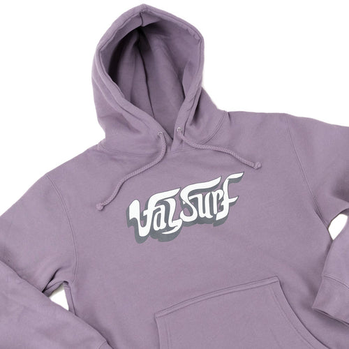 "TBT Custom Logo" Heavyweight Hooded Pullover Sweatshirt - Plum