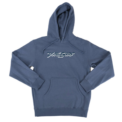 "TBT & Sport" Heavyweight Hooded Pullover Sweatshirt - Storm Blue