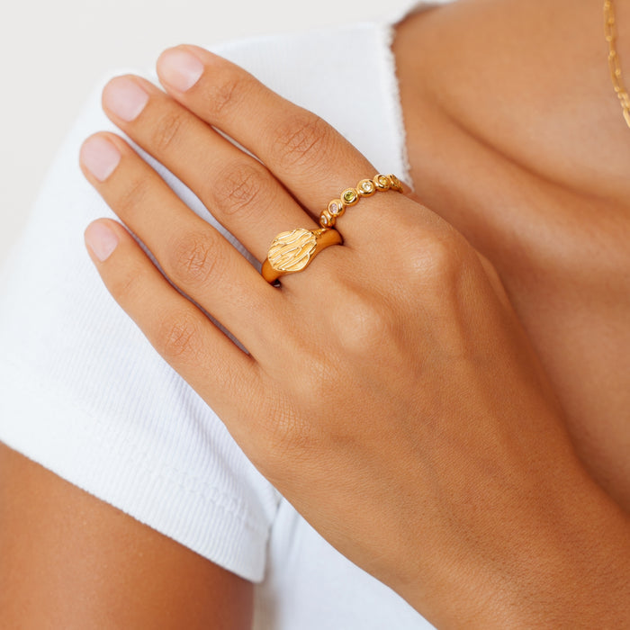 Gold Tide Ring