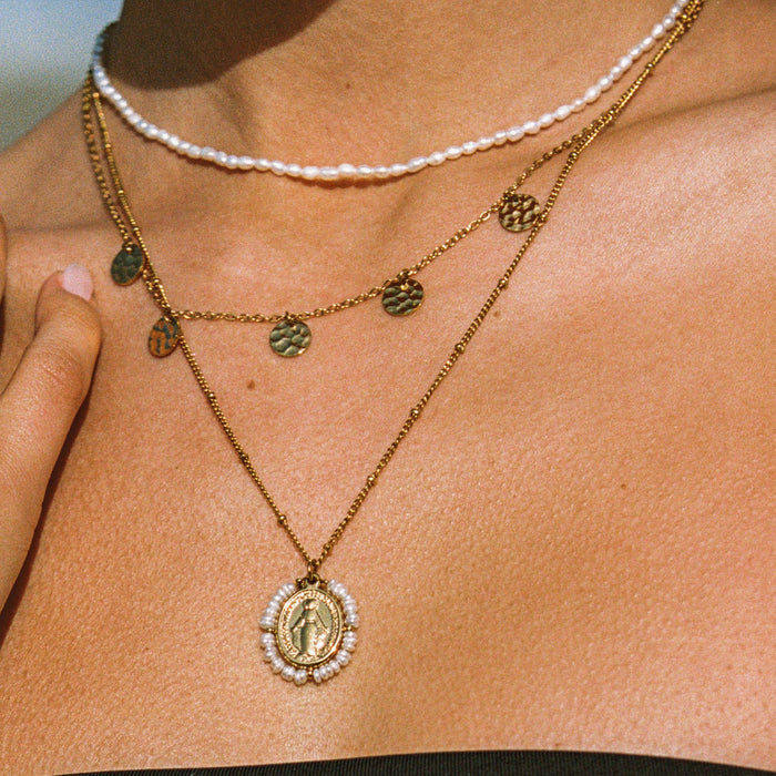 Tiny Freshwater Pearl Choker