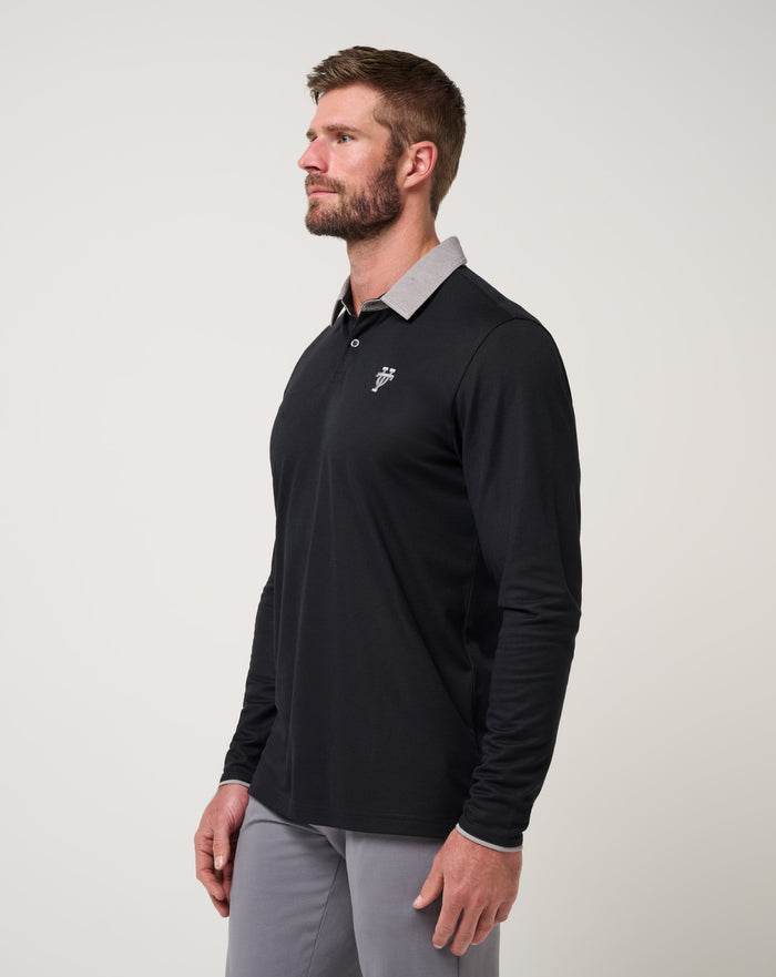 UT Texas Varsity Vintage Long Sleeve Polo