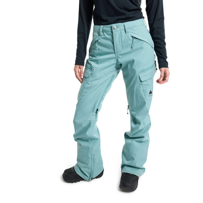 Women's Gloria Stretch 2L Pants - Rock Lichen