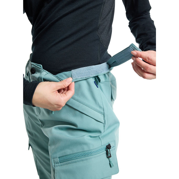 Women's Gloria Stretch 2L Pants - Rock Lichen