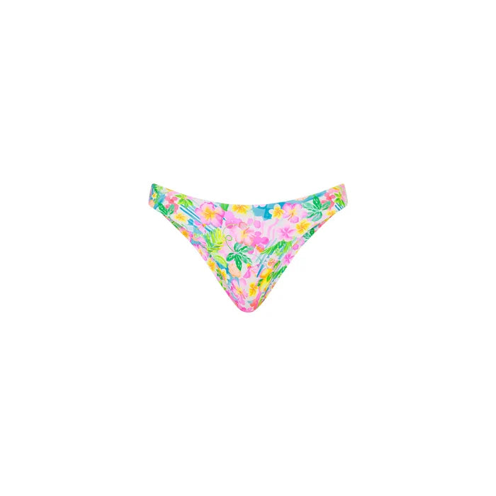 Womens Minimal Full Coverage Bikini Bottom - Summer Daydreams