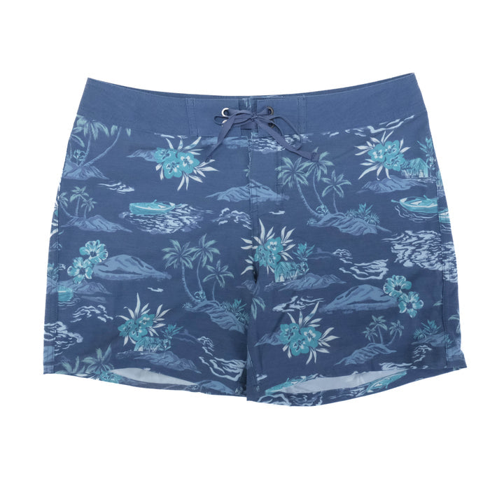Womens OG Logo Kenna Boardshort - Navy