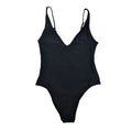 Womens Saltwater Solids Edgewater One-Piece - Black